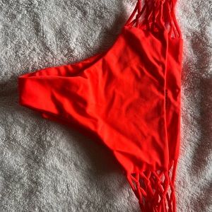 MIKOH neon bikini bottom